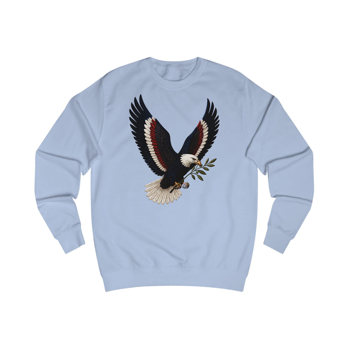 Vintage Bald Eagle Olive Branch Sweatshirt