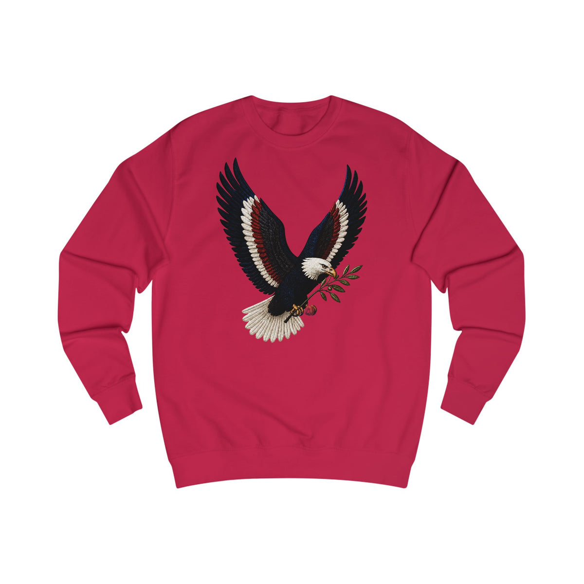 Vintage Bald Eagle Olive Branch Sweatshirt