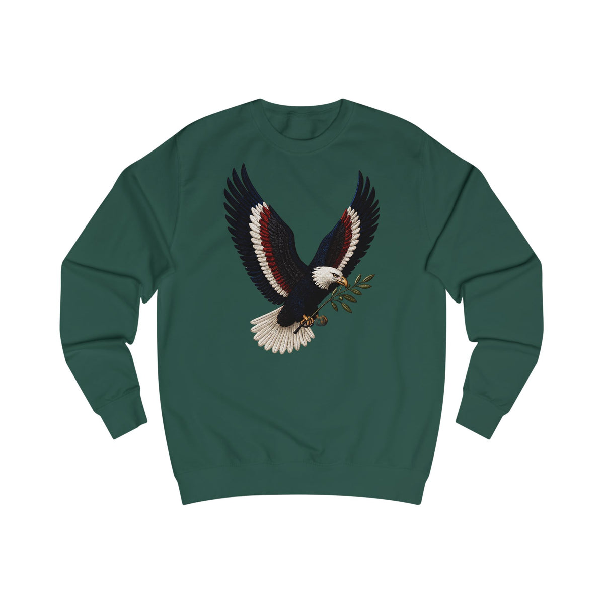 Vintage Bald Eagle Olive Branch Sweatshirt
