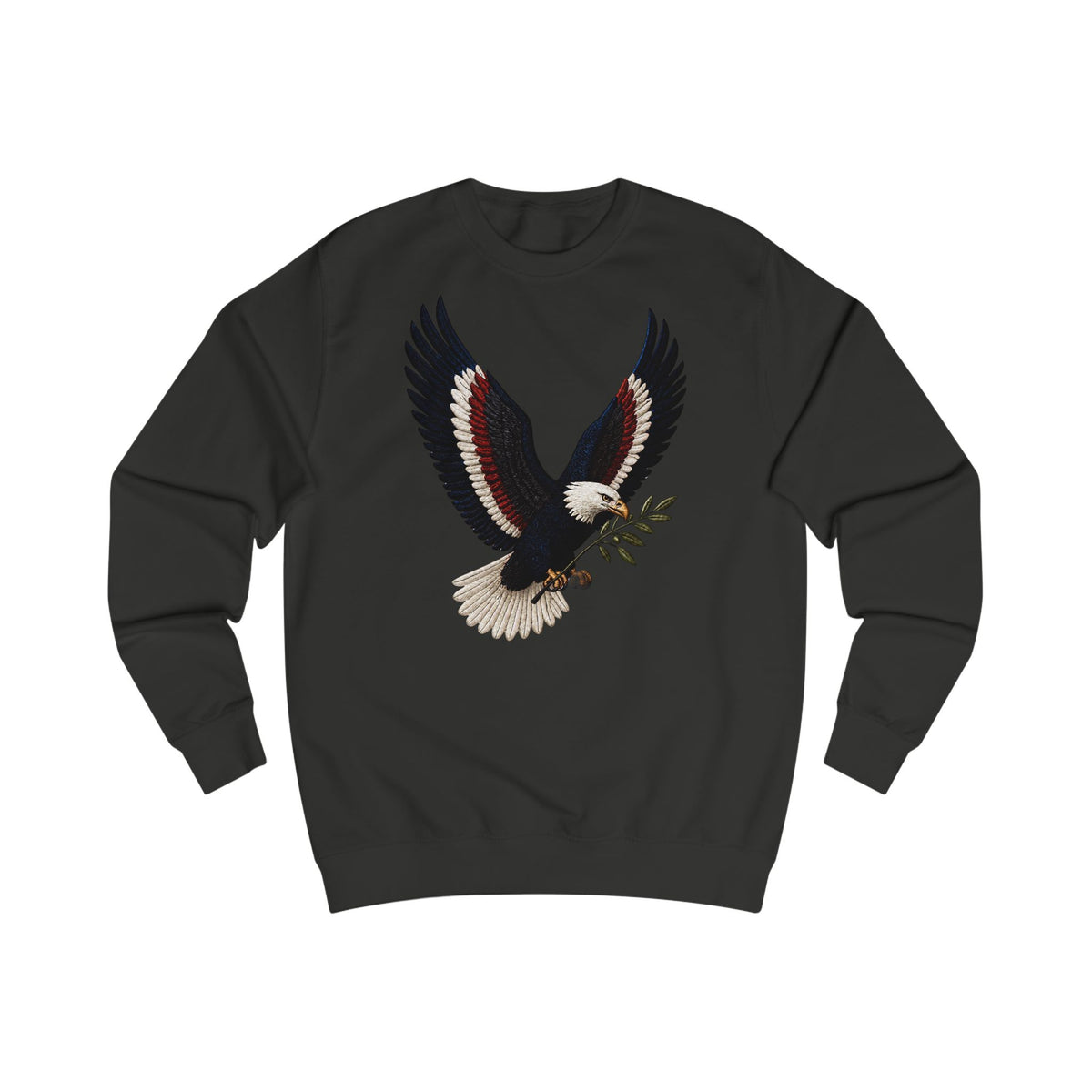 Vintage Bald Eagle Olive Branch Sweatshirt