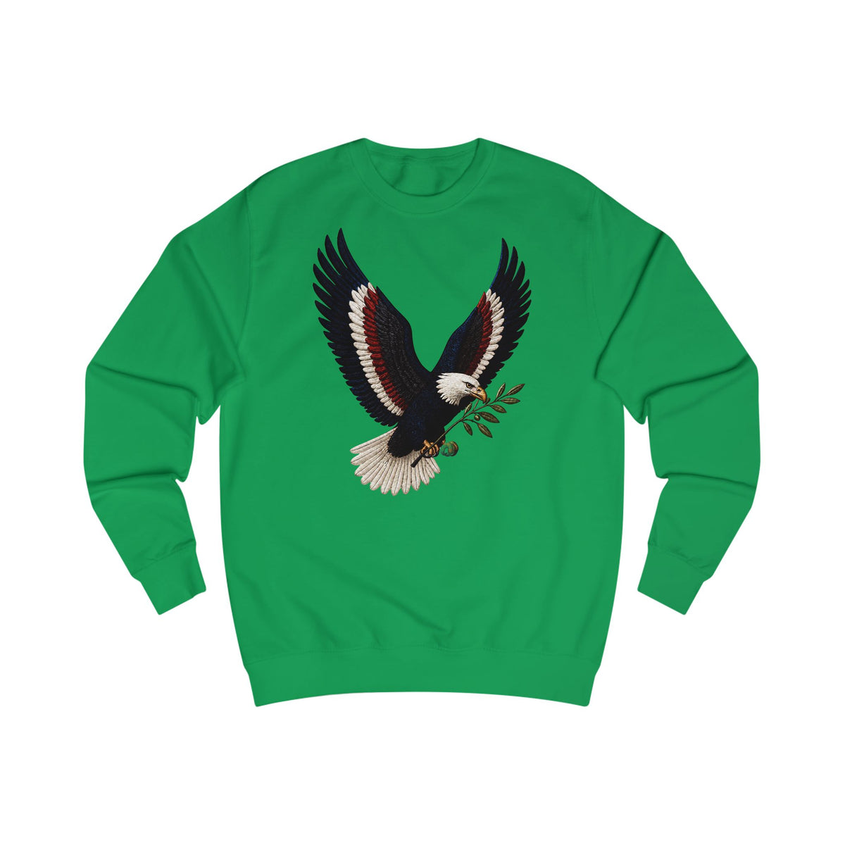 Vintage Bald Eagle Olive Branch Sweatshirt