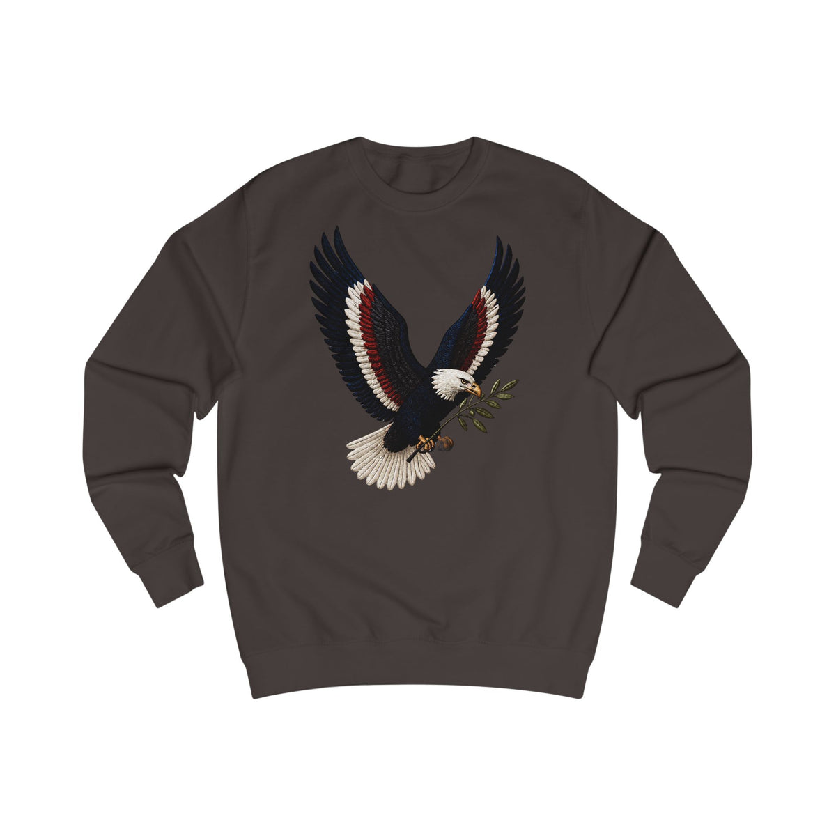 Vintage Bald Eagle Olive Branch Sweatshirt