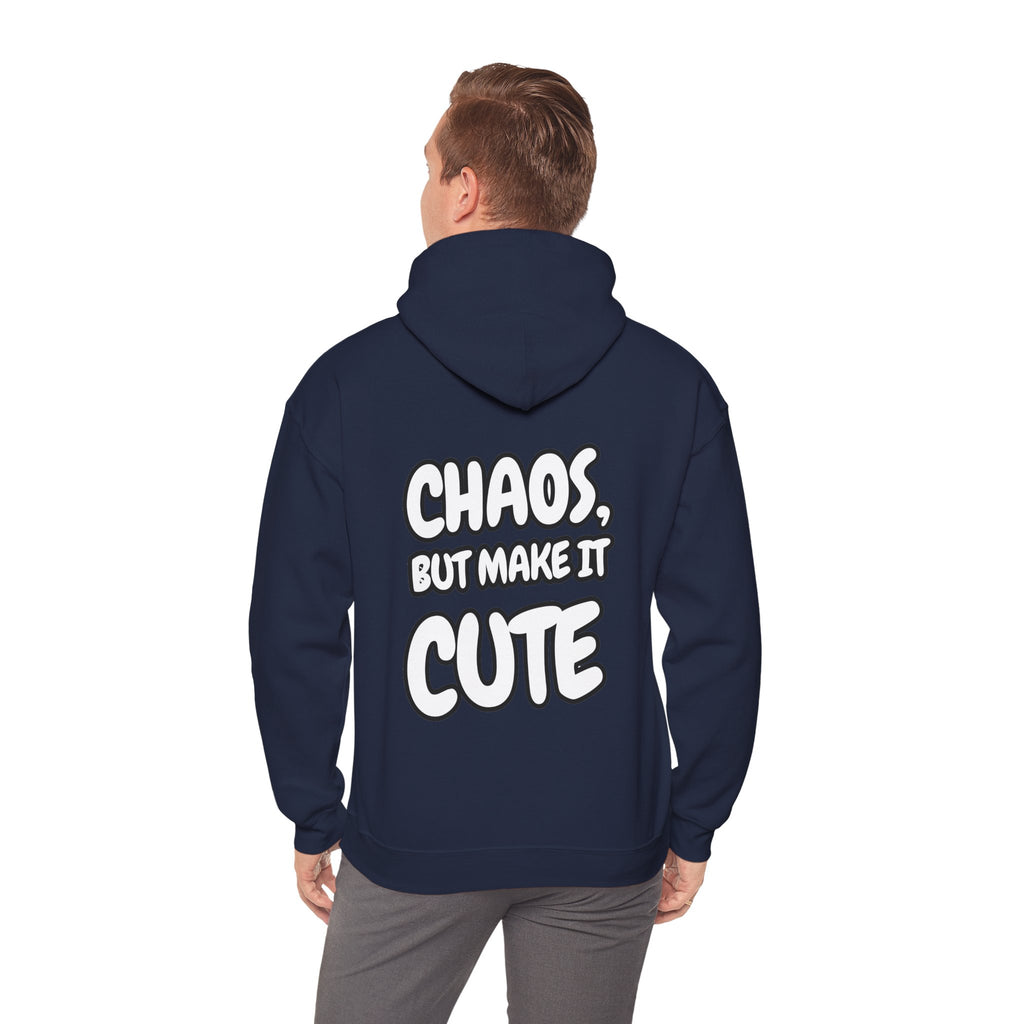 Chaos But Make It Cute Graphic Hoodie