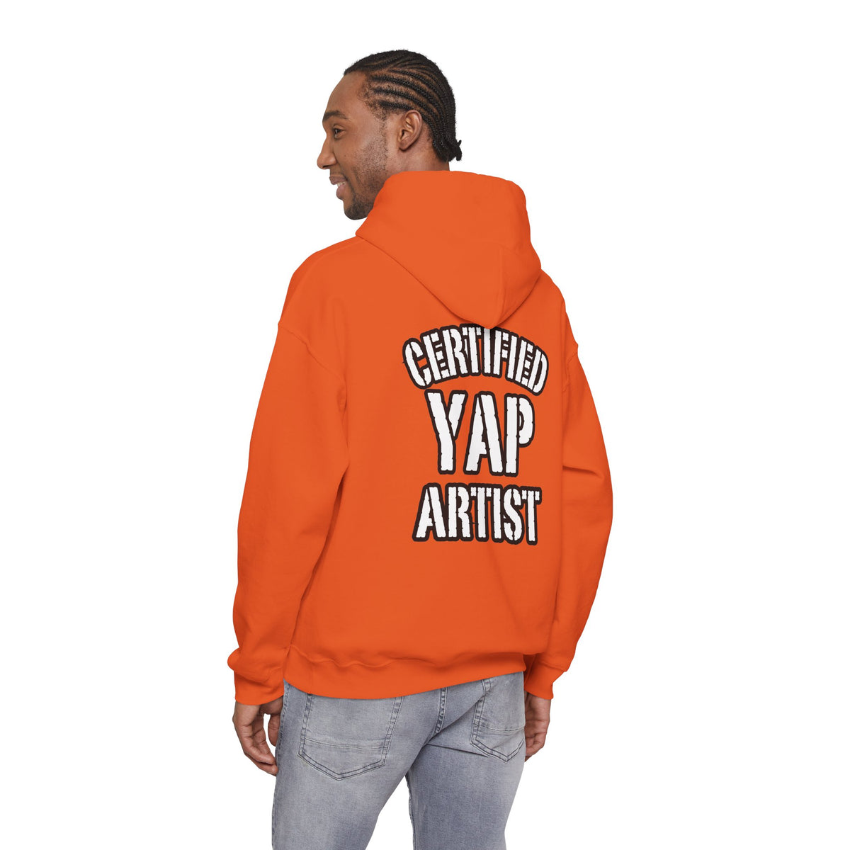 Certified Yap Artist Hoodie — Funny Graphic Hooded Sweatshirt