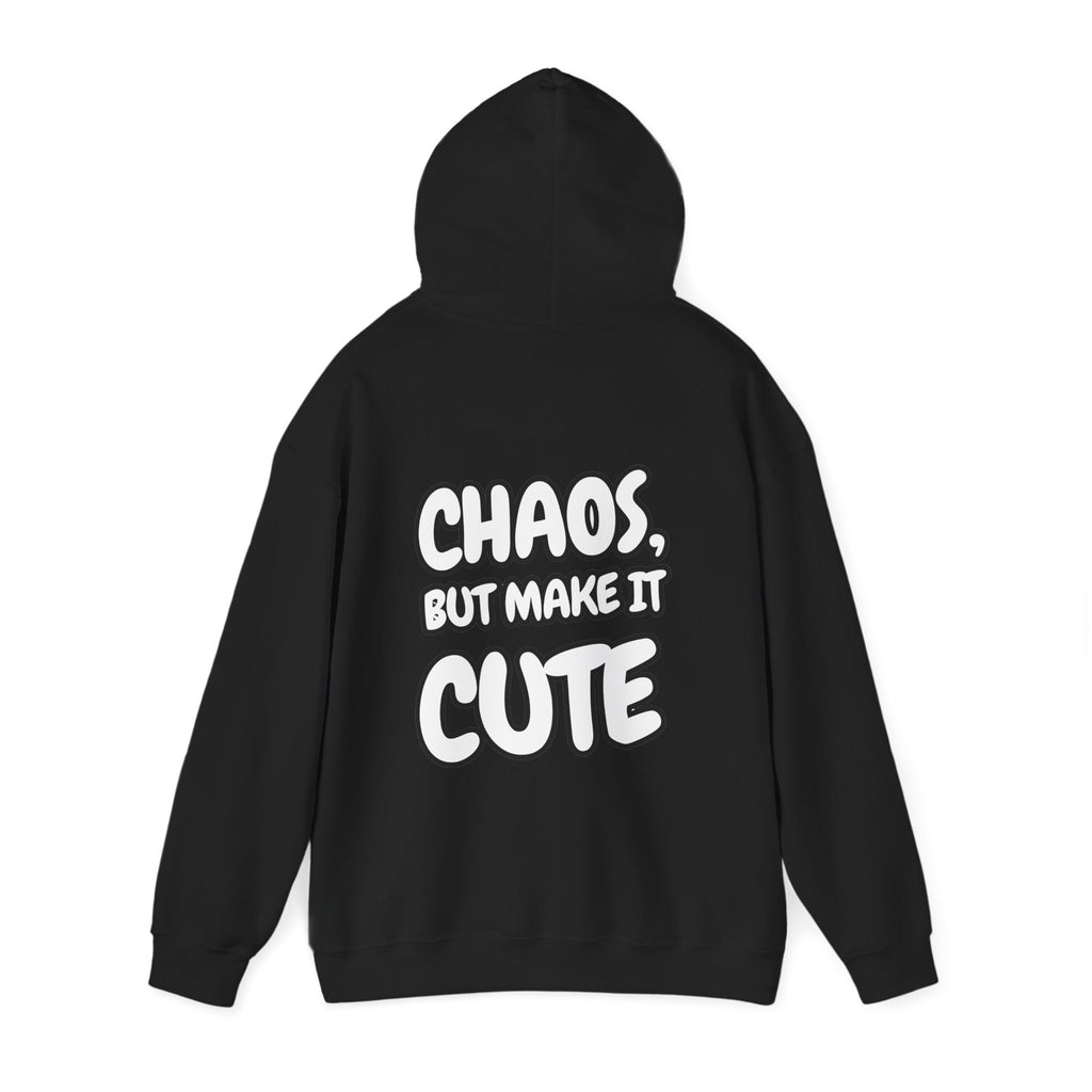 Chaos But Make It Cute Graphic Hoodie