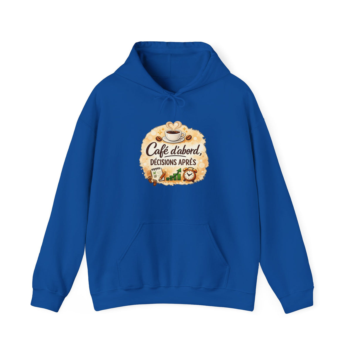 Café d’abord, décisions après – Coffee Lover Hoodie