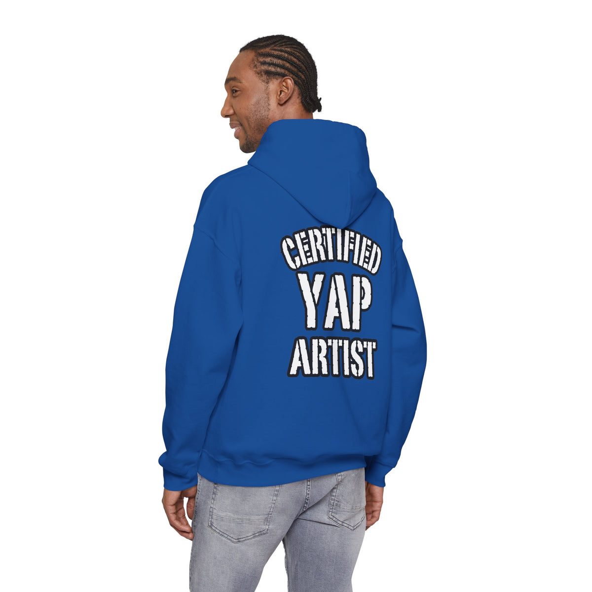 Certified Yap Artist Hoodie — Funny Graphic Hooded Sweatshirt