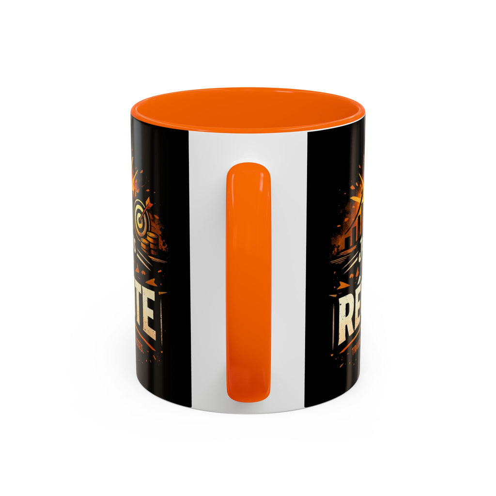 Motivational Coffee Mug — "Je Construis Ma Réussite" French Success Quote