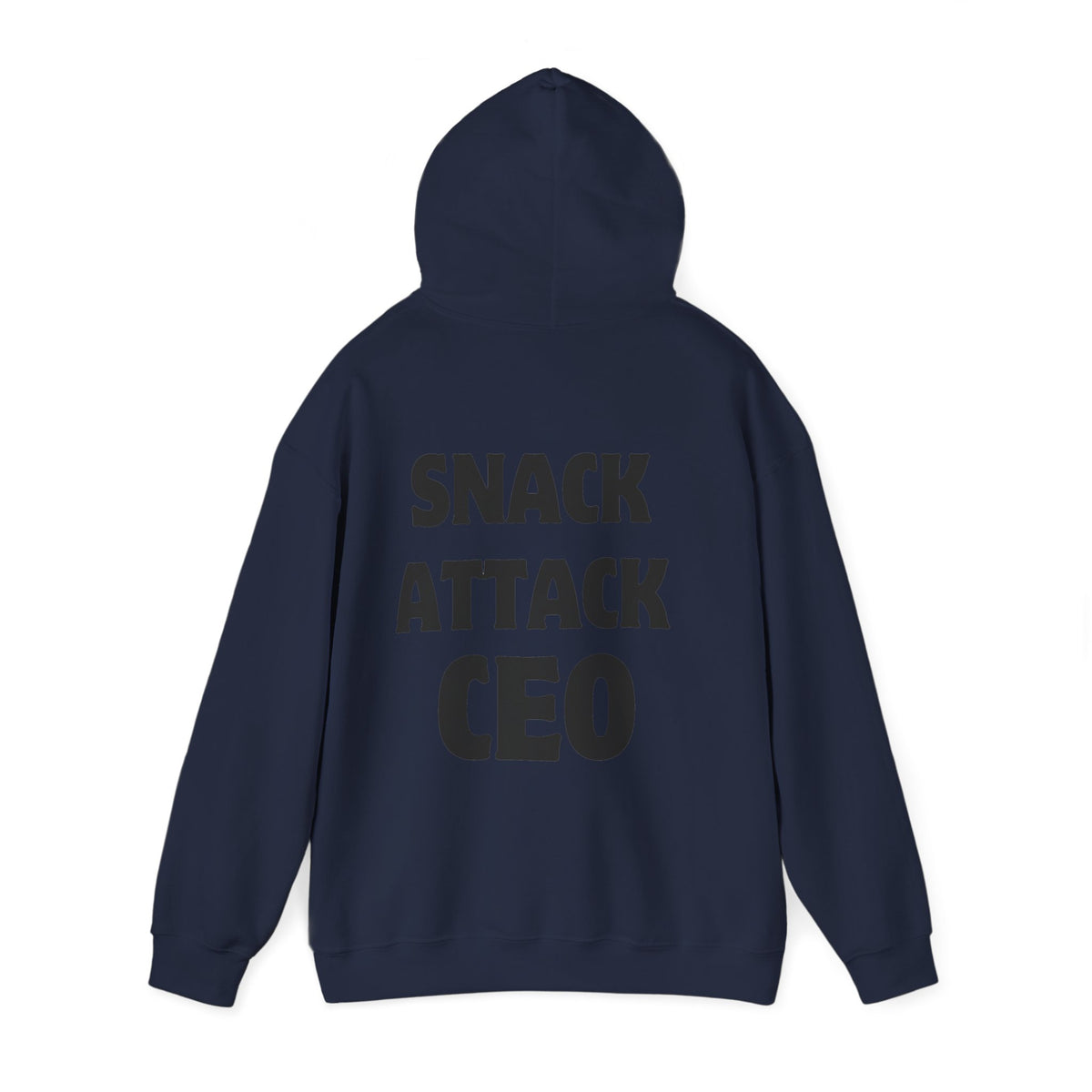 Snack Attack CEO Funny Graphic Hoodie