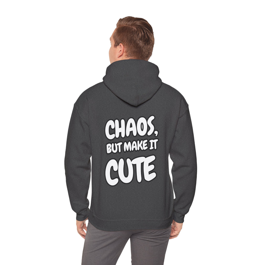 Chaos But Make It Cute Graphic Hoodie