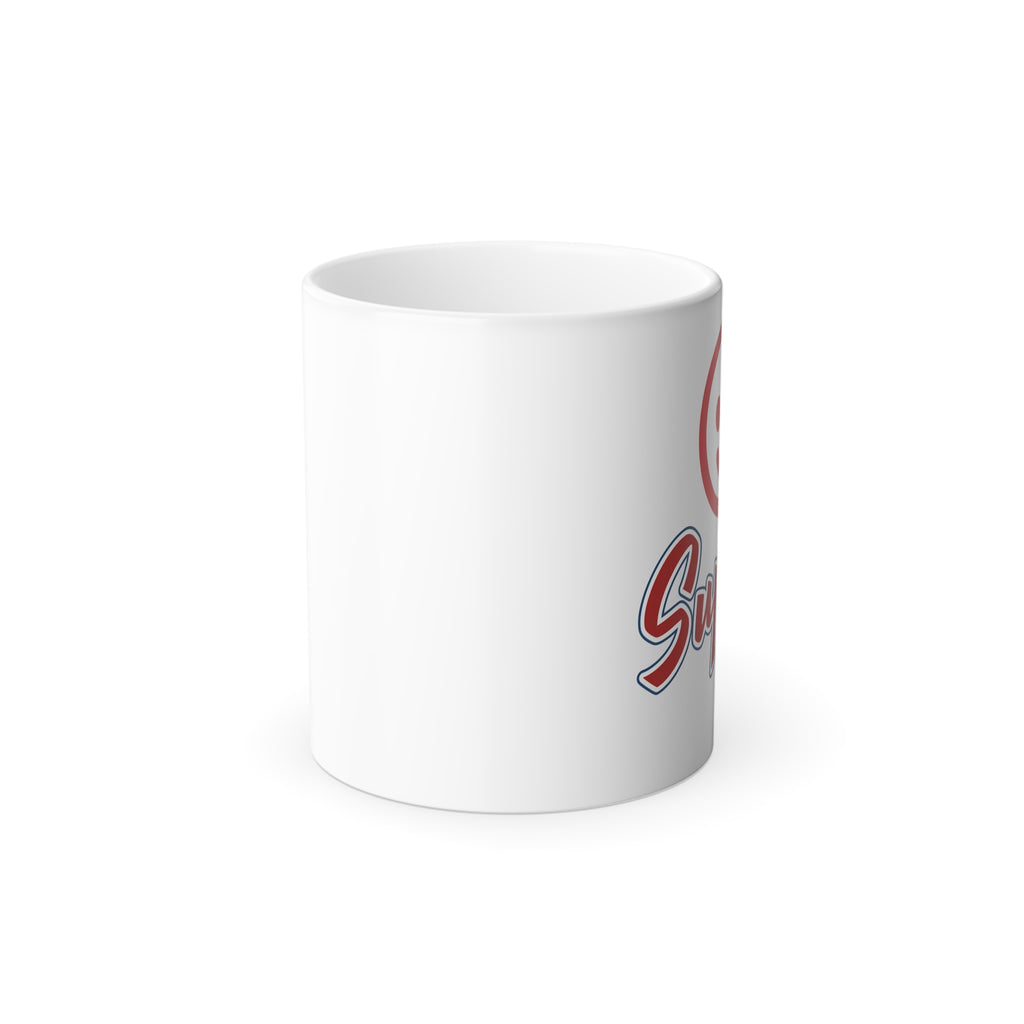 Color-Morph Mug – "Super Dad" Retro Pride Heat-Reveal Coffee Cup, 11oz