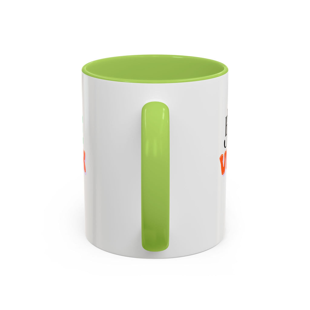 French Phrase Accent Mug — "Je Te Veux" Colorful Ceramic Coffee Mug (11/15oz)