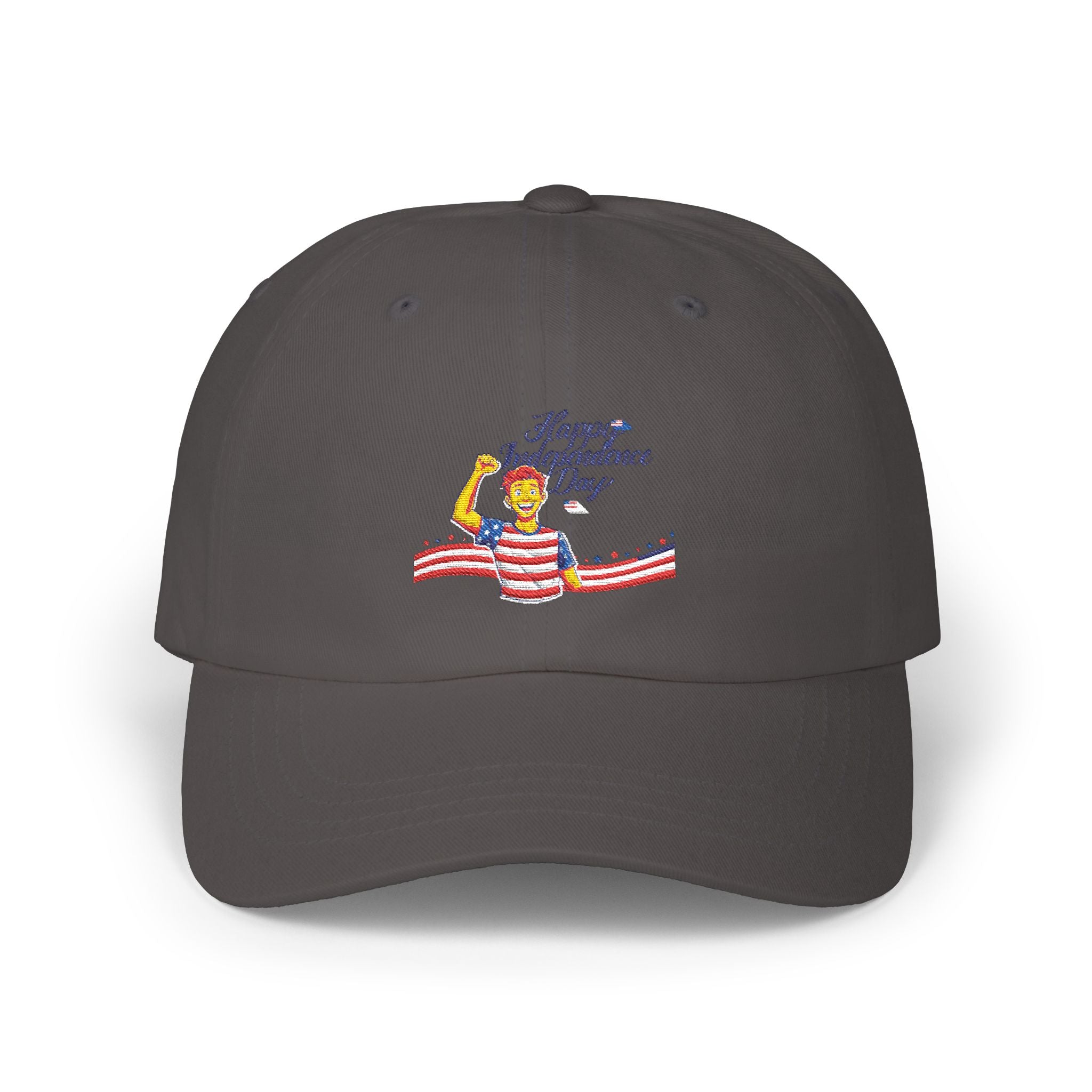Independence Day Dad Cap – 'Happy Independence Day' Patriotic Baseball Hat