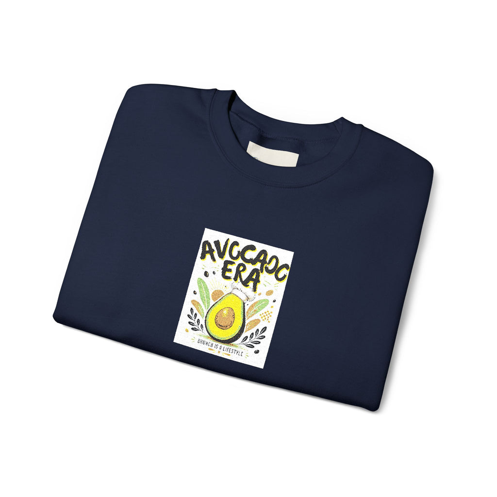 Avocado Era Crewneck Sweatshirt – Cute Avocado Graphic Pullover