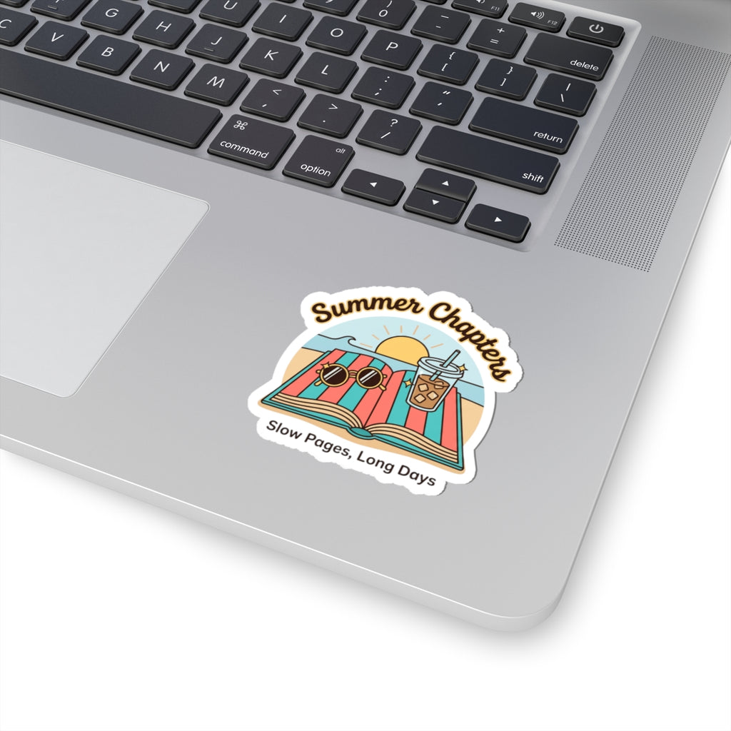 Summer Chapters Sticker | summer aesthetic, pastel coastal vibes