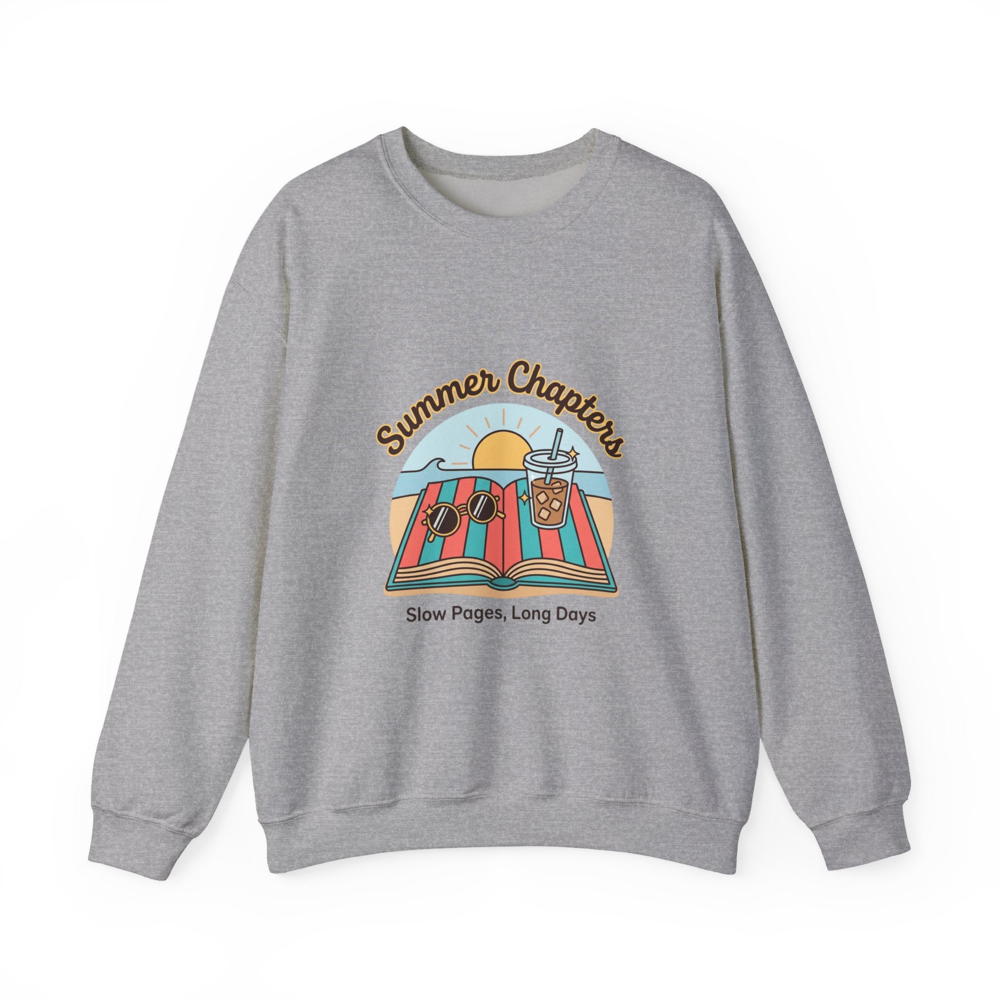 Summer Chapters Crewneck Sweatshirt | summer aesthetic, retro coastal vibes