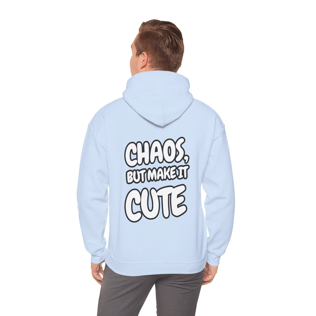 Chaos But Make It Cute Graphic Hoodie