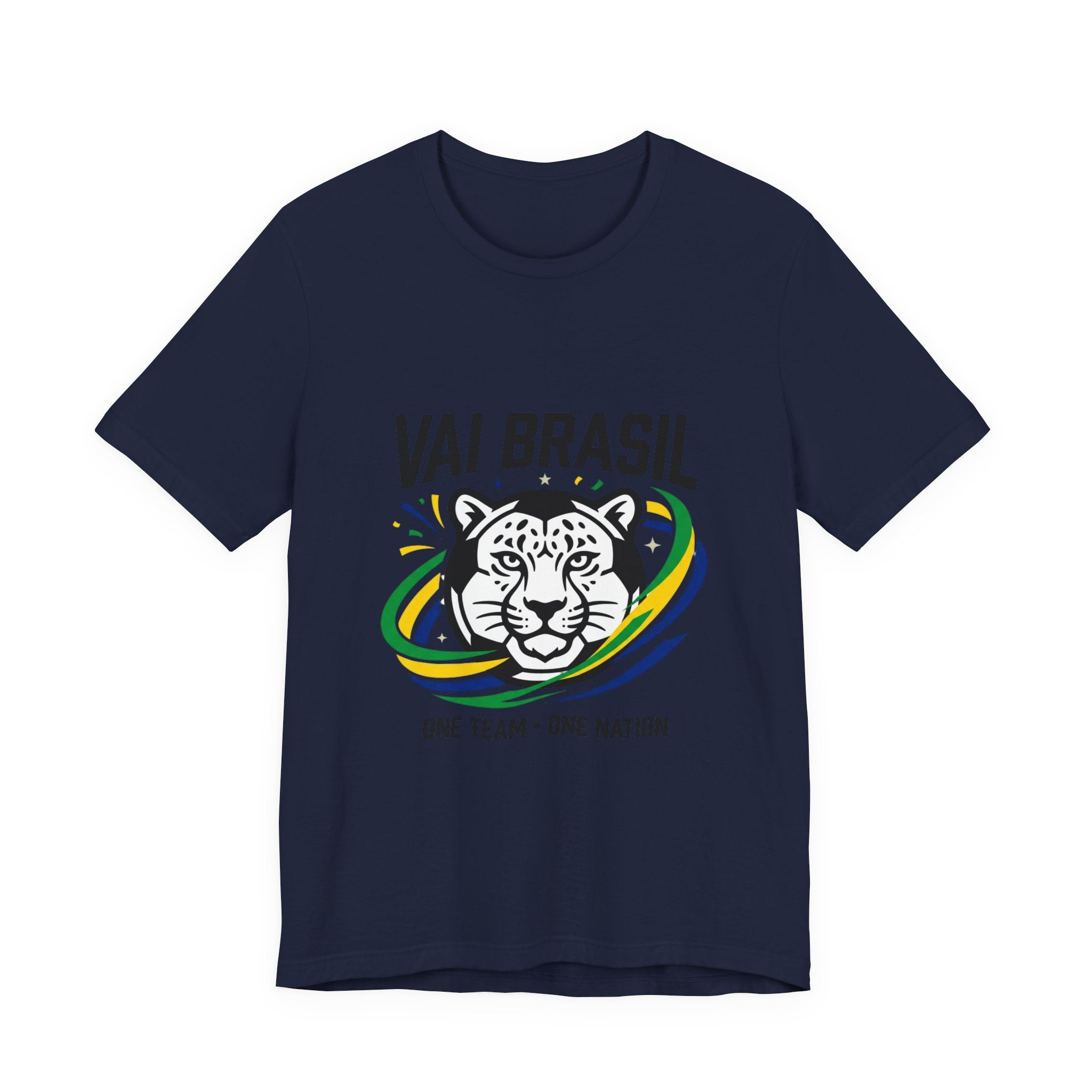 Vai Brasil Tiger Tee | country pride, retro soccer
