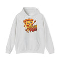 Cheesy Pizza Graphic Pullover Hoodie – Unisex