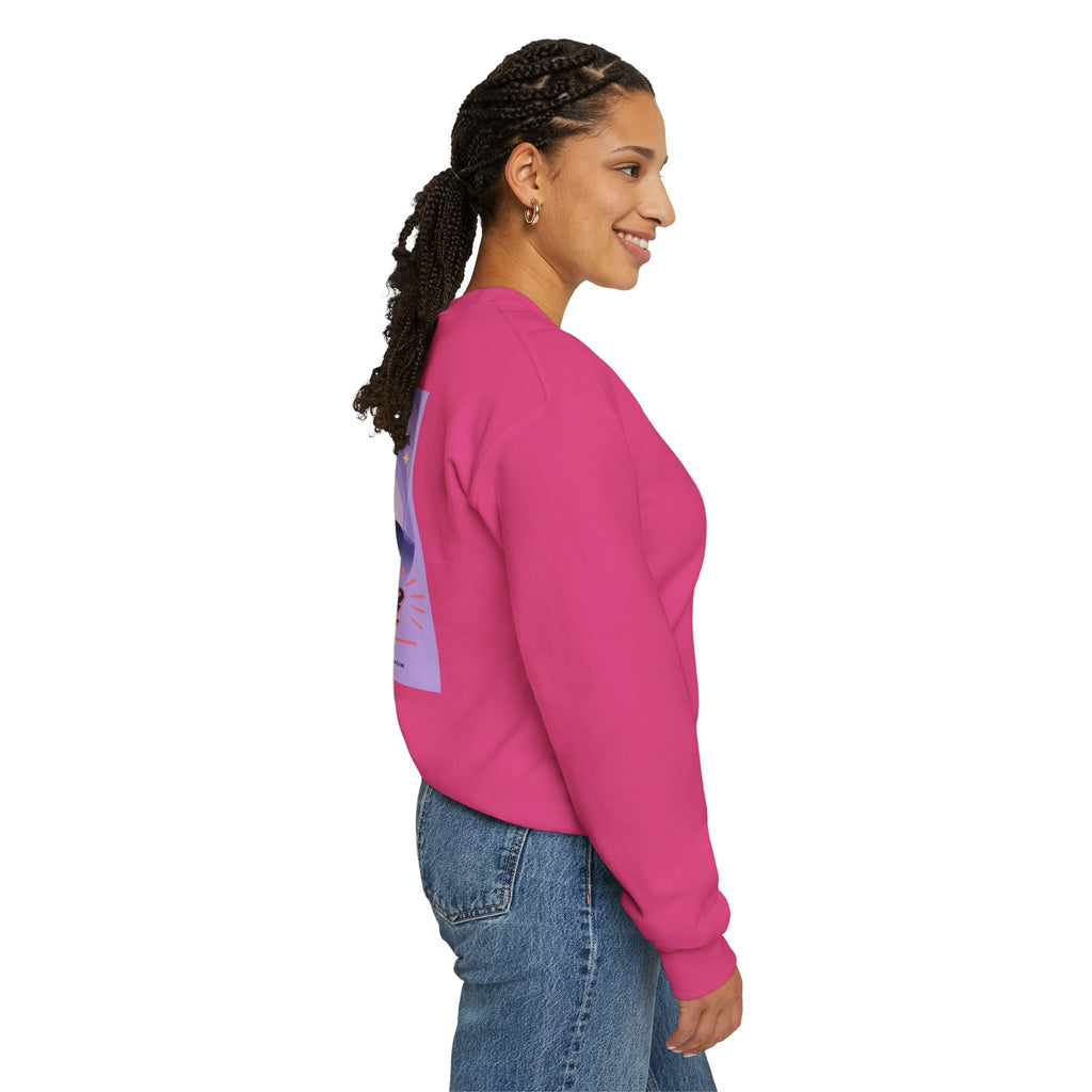 Keep Going Mountain Graphic Crewneck Sweatshirt