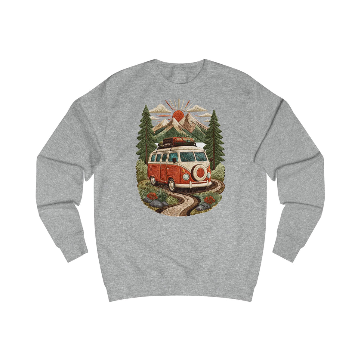 Vintage VW Bus Camper Van Sweatshirt