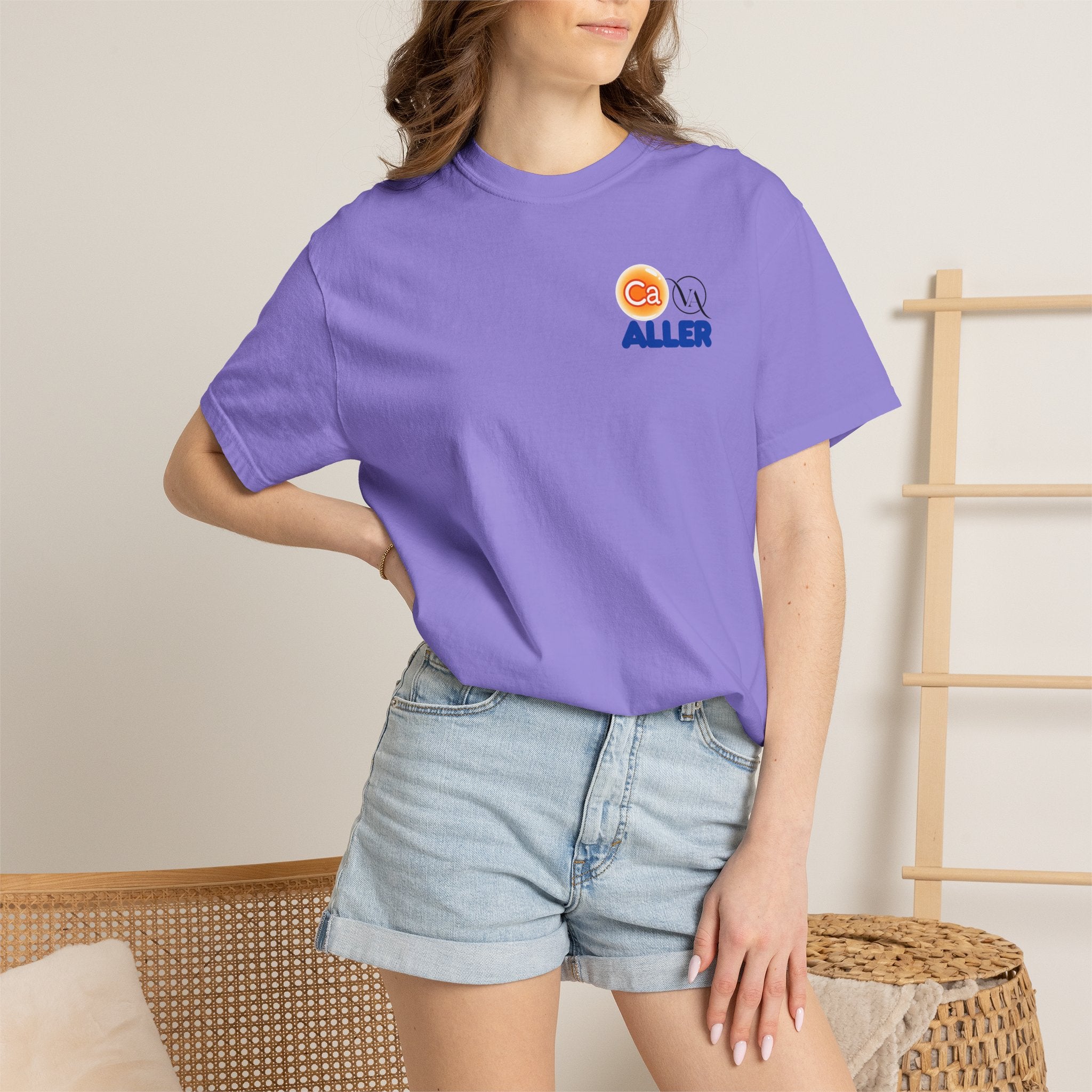 T-Shirt — 'Ca VA ALLER' Graphic Tee (Inspirational French Message)