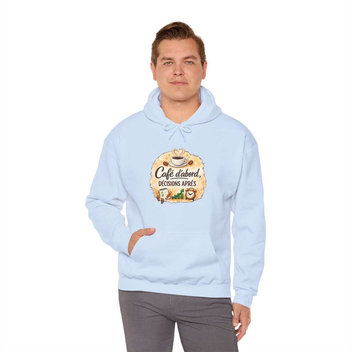 Café d’abord, décisions après – Coffee Lover Hoodie