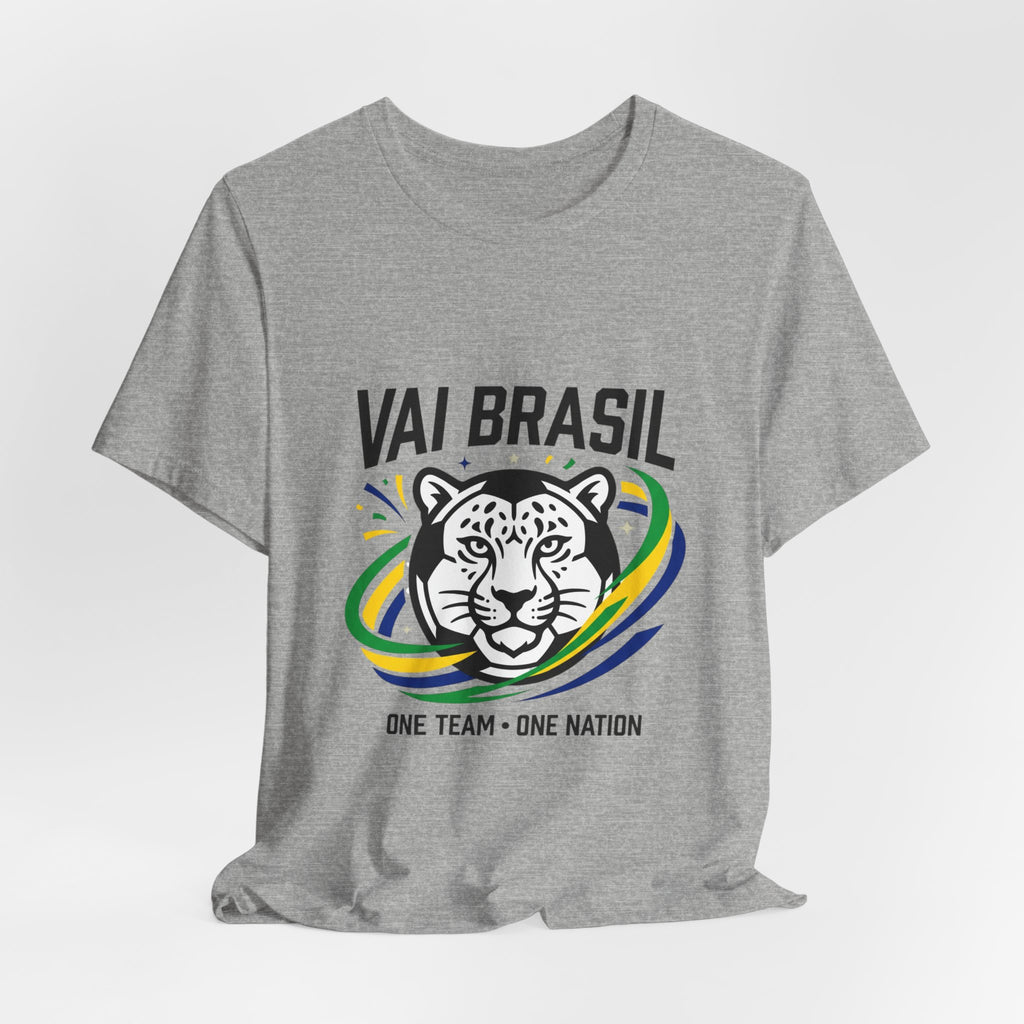 Vai Brasil Tiger Tee | country pride, retro soccer