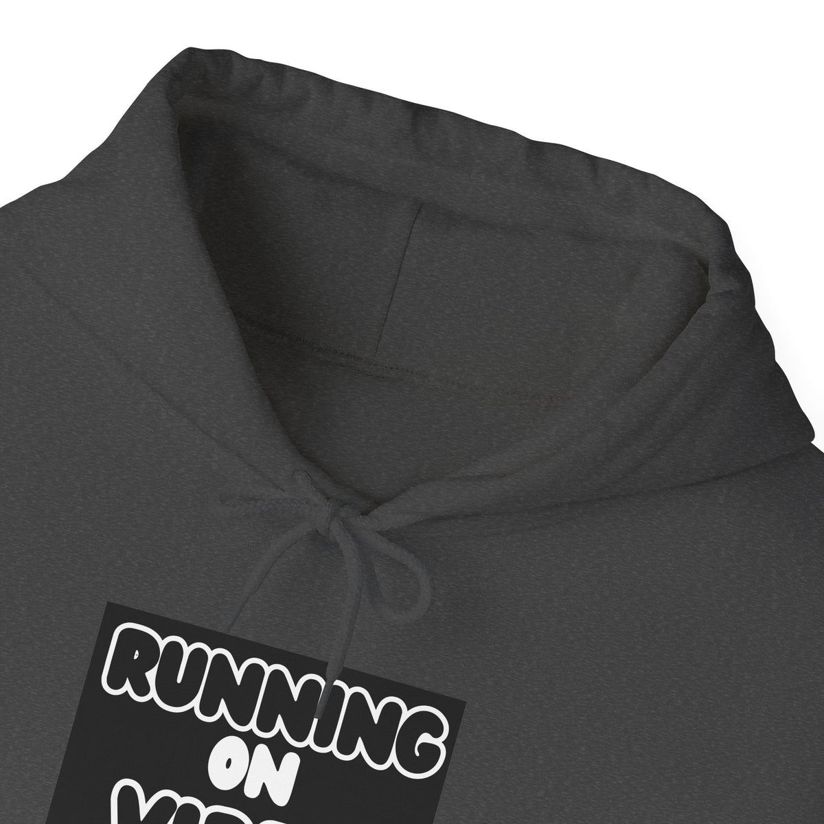 Running On Vibes And Biscuits Graphic Hoodie