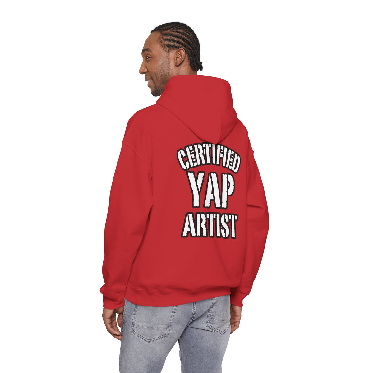 Certified Yap Artist Hoodie — Funny Graphic Hooded Sweatshirt