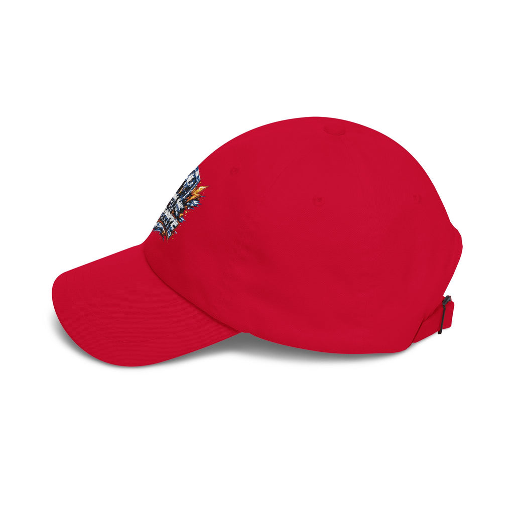 Dad Cap — "Drown Me in Marshies" Retro Surf Graphic Hat