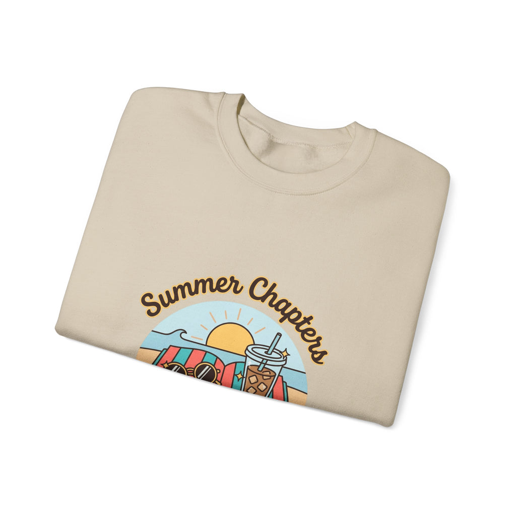 Summer Chapters Crewneck Sweatshirt | summer aesthetic, retro coastal vibes