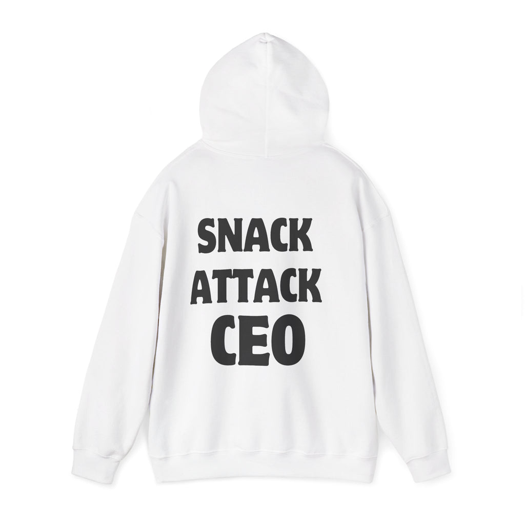 Snack Attack CEO Funny Graphic Hoodie