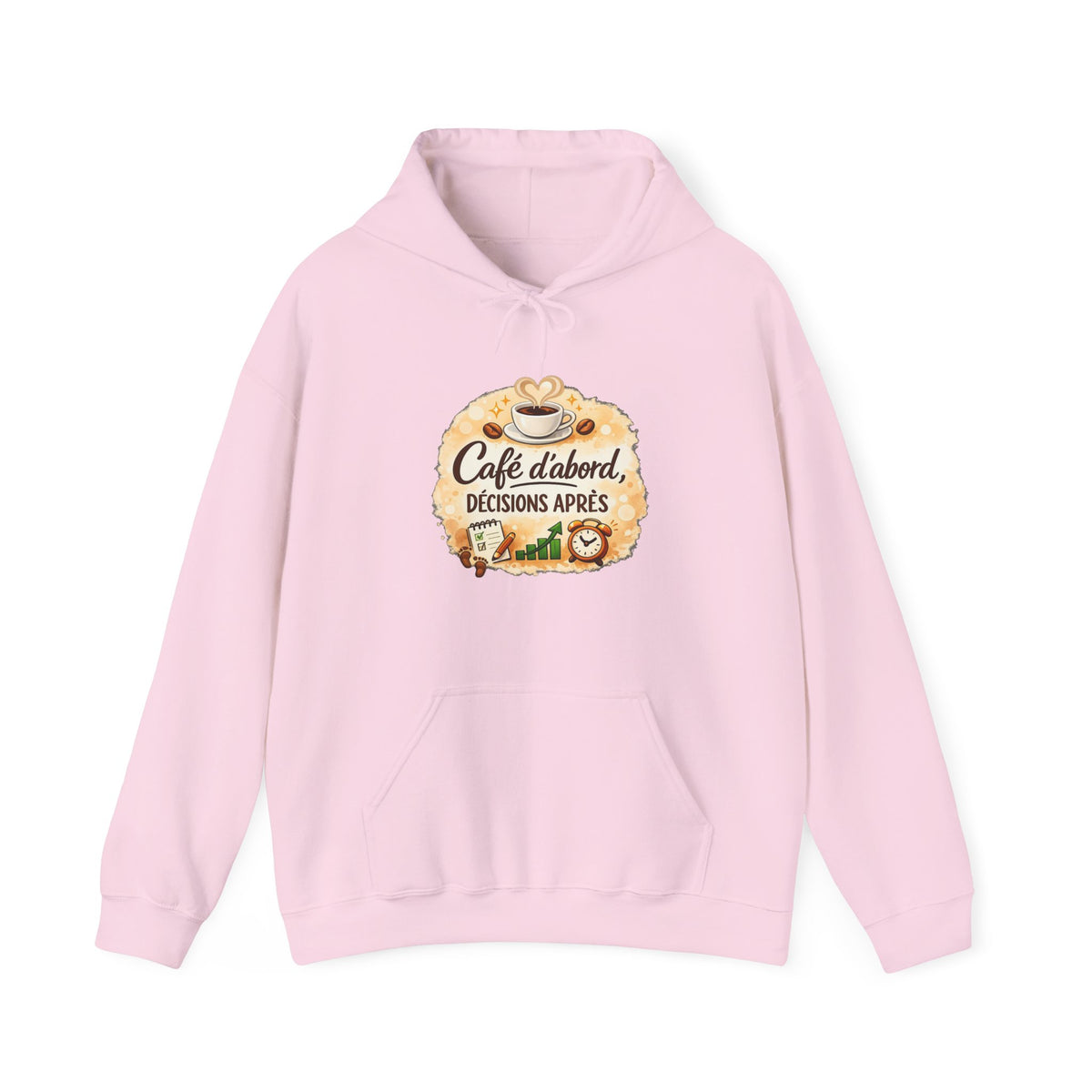 Café d’abord, décisions après – Coffee Lover Hoodie