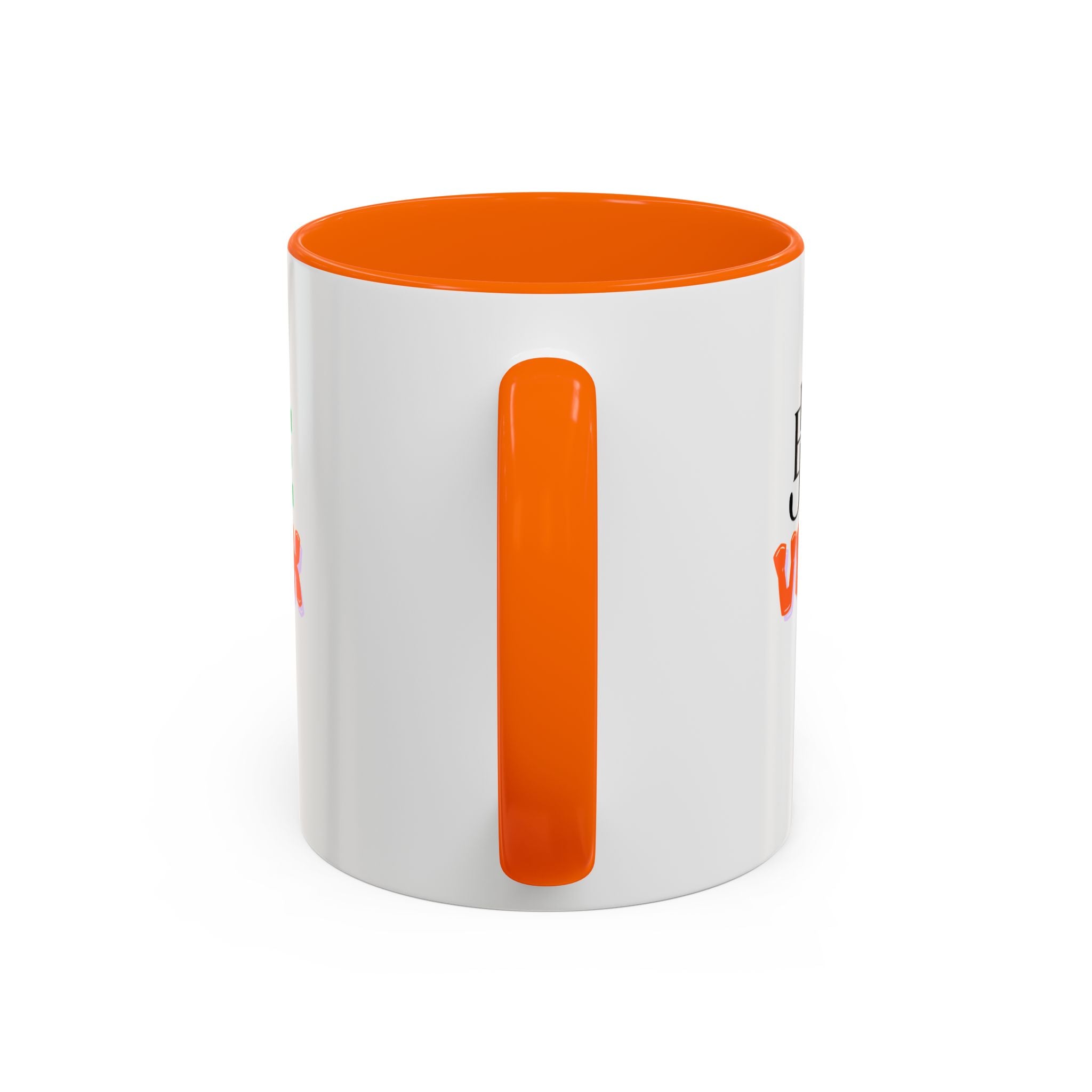 French Phrase Accent Mug — "Je Te Veux" Colorful Ceramic Coffee Mug (11/15oz)