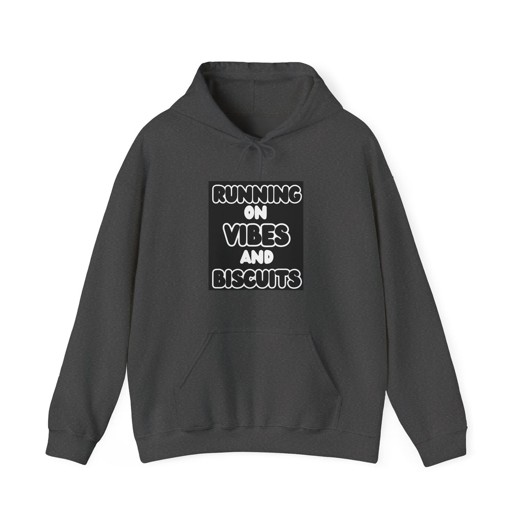 Running On Vibes And Biscuits Graphic Hoodie