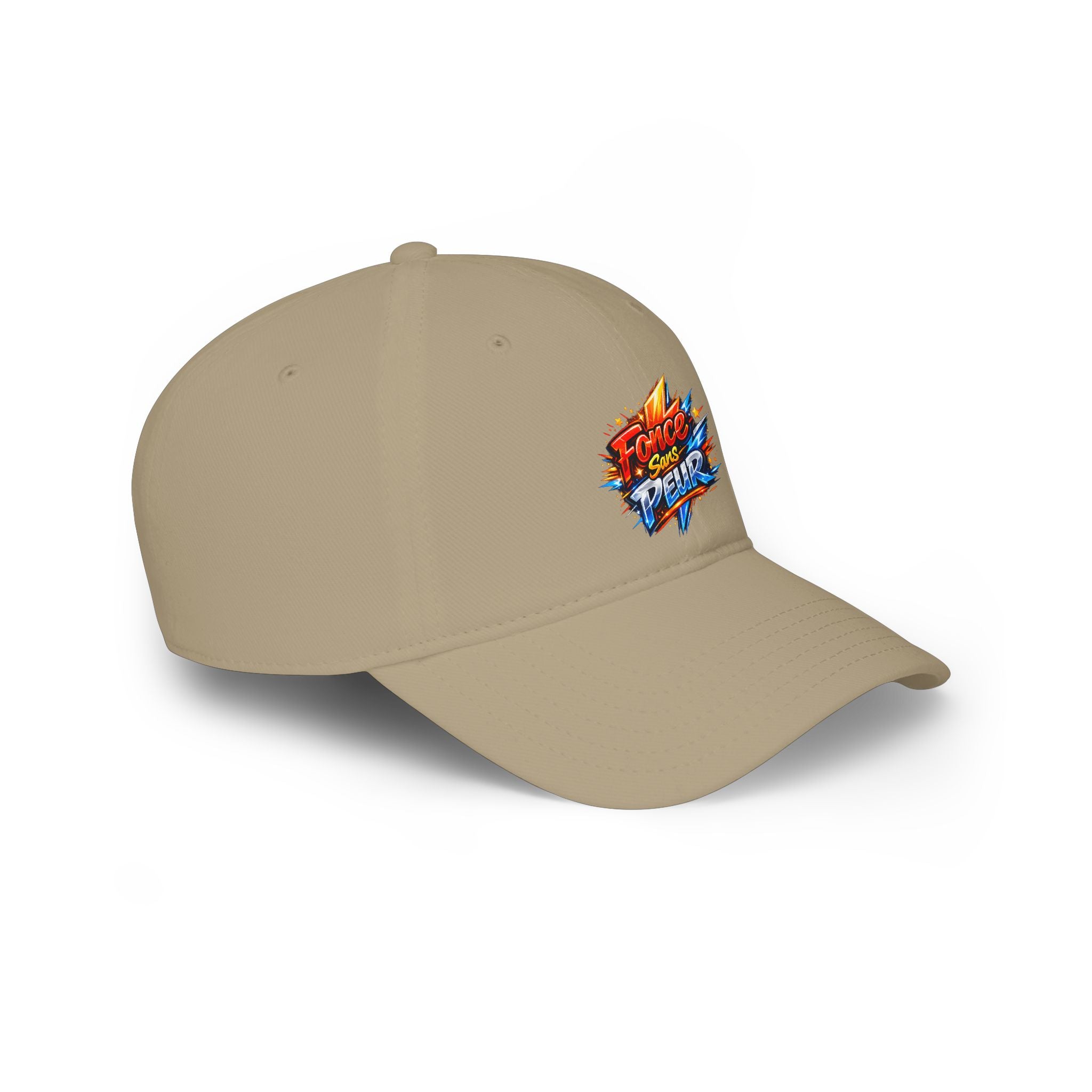 Baseball Cap - "Force Over Fleur" Retro Lightning Logo Embroidered Hat
