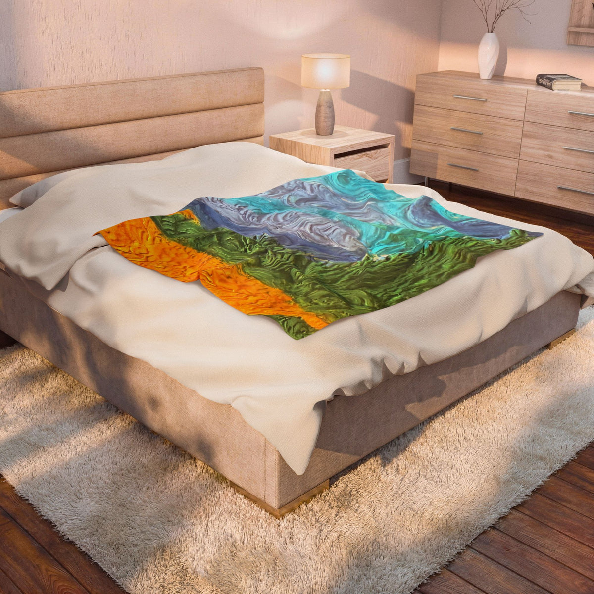Couverture moelleuse en velours