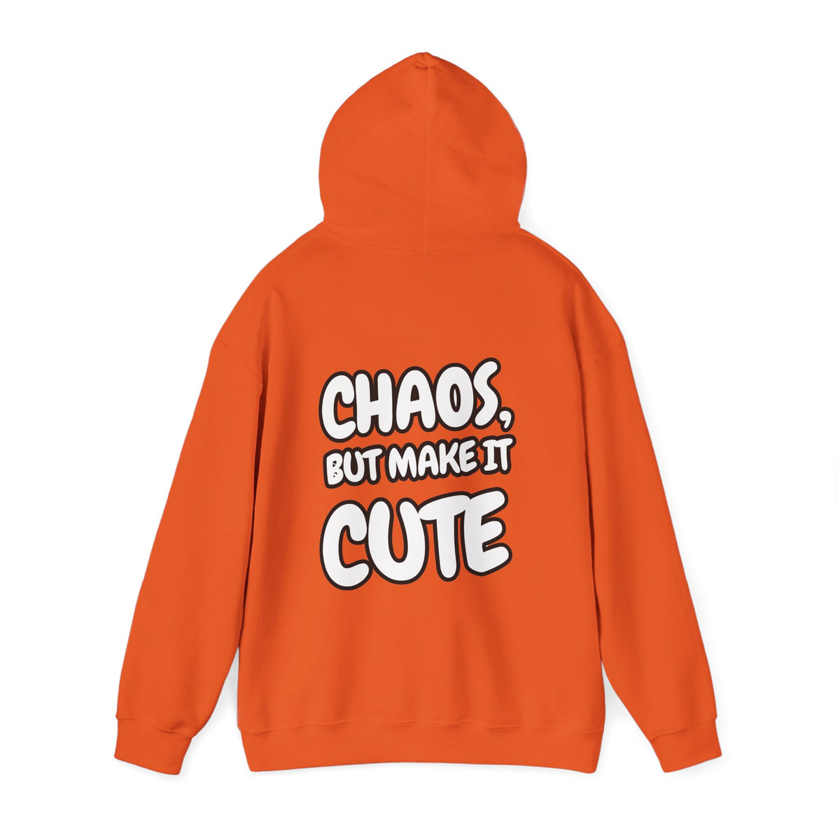 Sweat à capuche graphique « Chaos But Make It Cute »