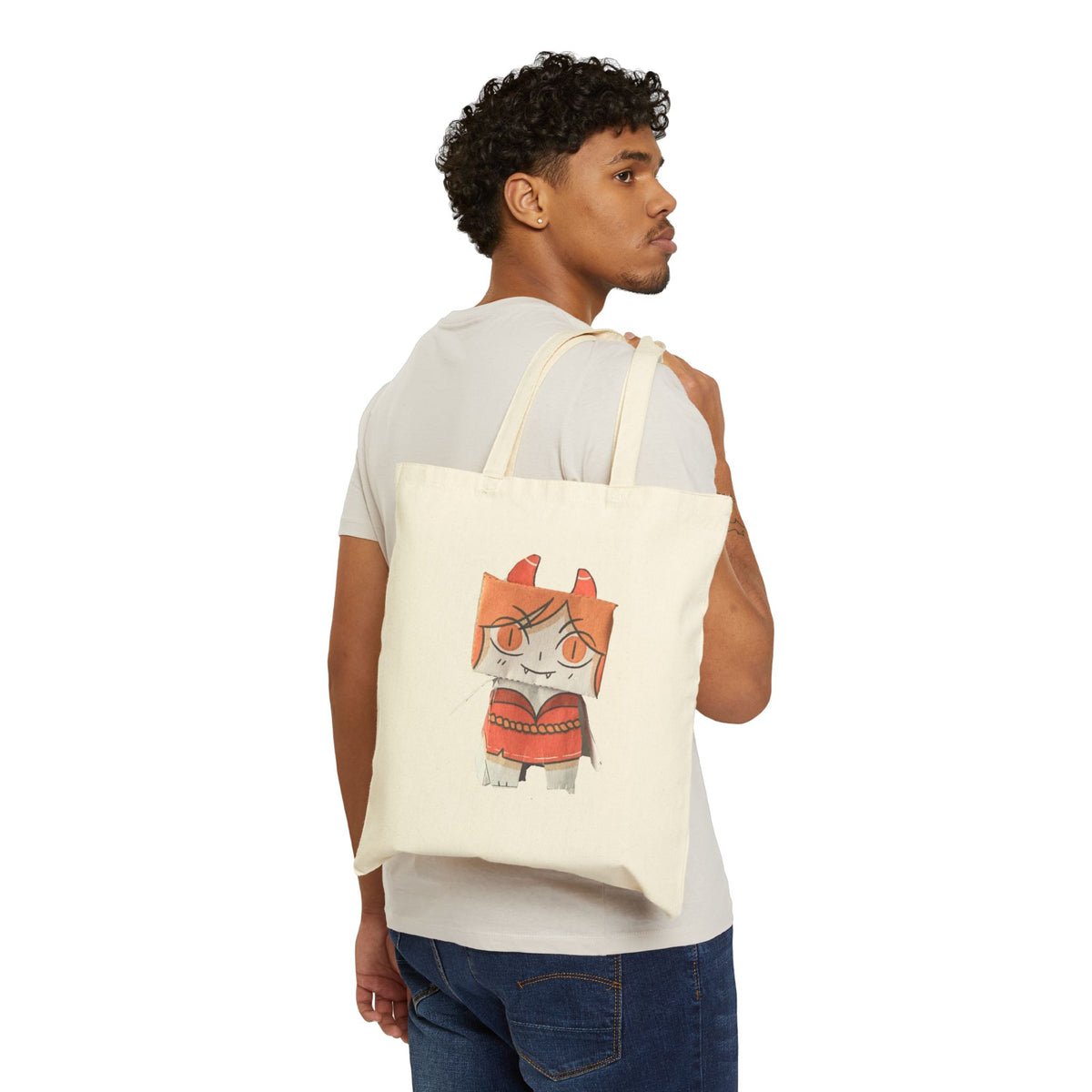 Sac fourre-tout en toile de coton épaisse