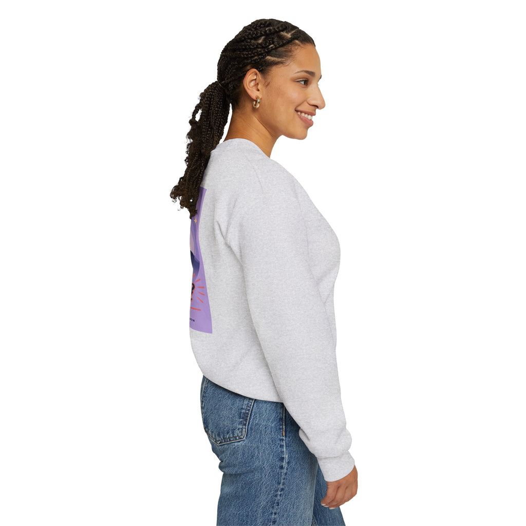 Keep Going Mountain Graphic Crewneck Sweatshirt