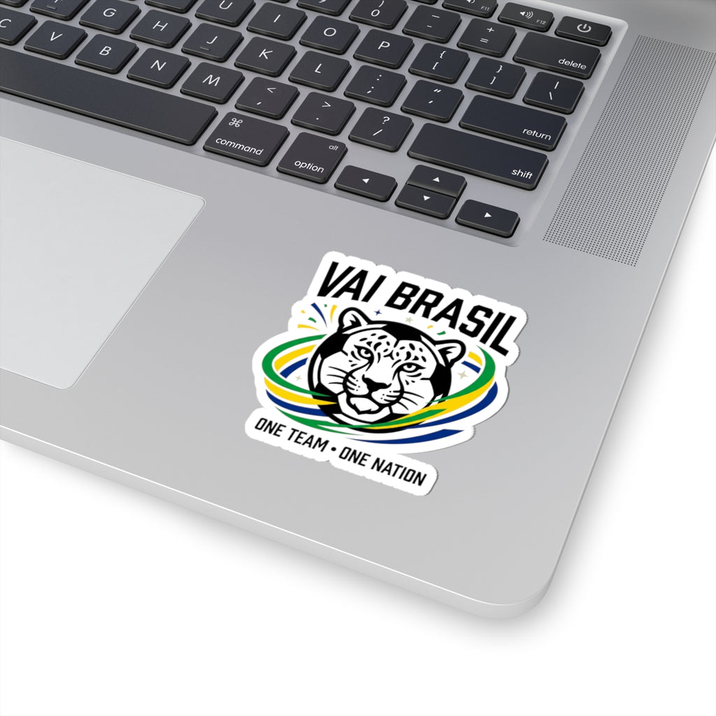 Vai Brasil Tiger Sticker | country pride, retro soccer