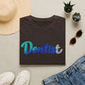 Dentist T-Shirt — Gradient Script Dental Tee for Hygienists & Dentists