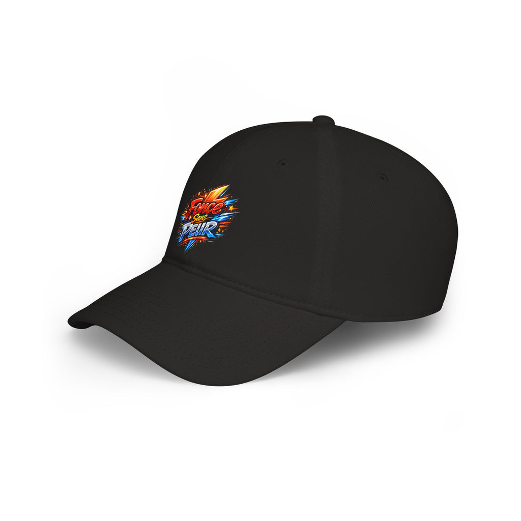 Baseball Cap - "Force Over Fleur" Retro Lightning Logo Embroidered Hat