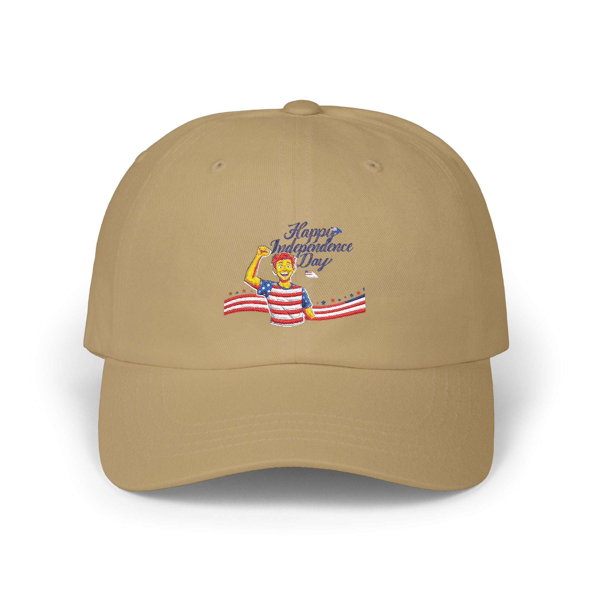 Independence Day Dad Cap – 'Happy Independence Day' Patriotic Baseball Hat