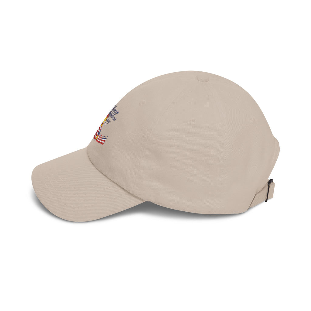 Independence Day Dad Cap – 'Happy Independence Day' Patriotic Baseball Hat