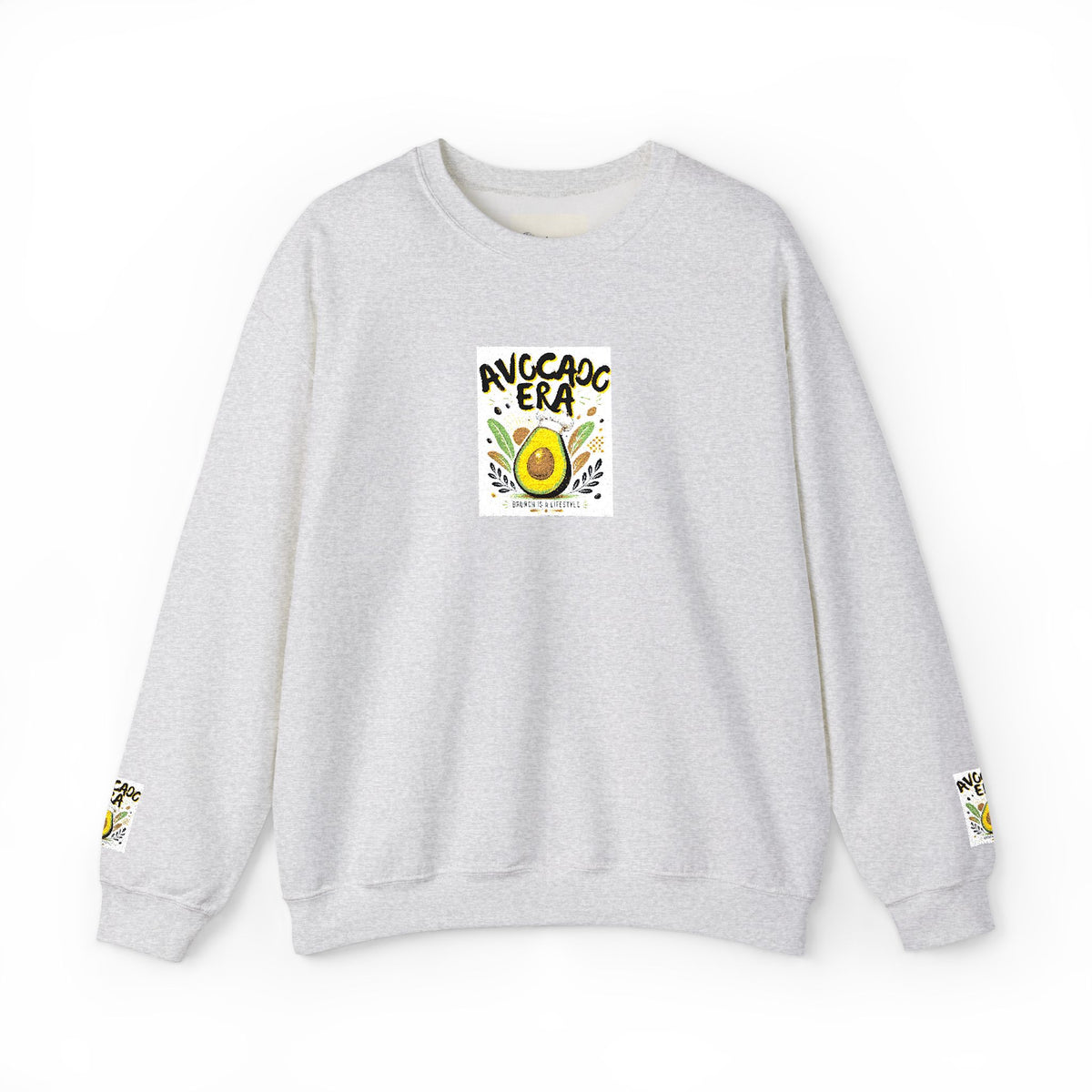 Avocado Era Crewneck Sweatshirt – Cute Avocado Graphic Pullover