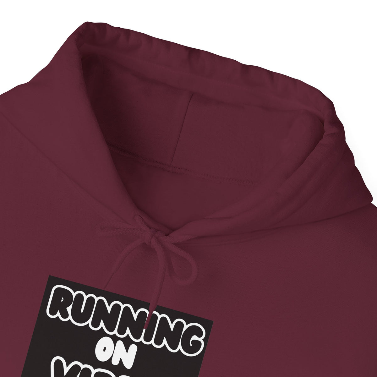 Running On Vibes And Biscuits Graphic Hoodie
