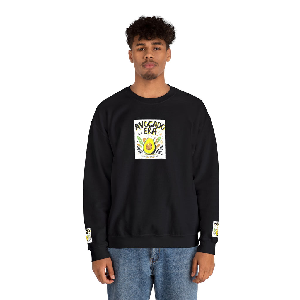Avocado Era Crewneck Sweatshirt – Cute Avocado Graphic Pullover