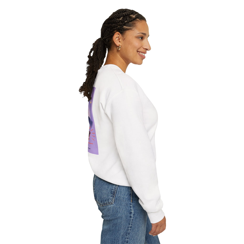 Keep Going Mountain Graphic Crewneck Sweatshirt